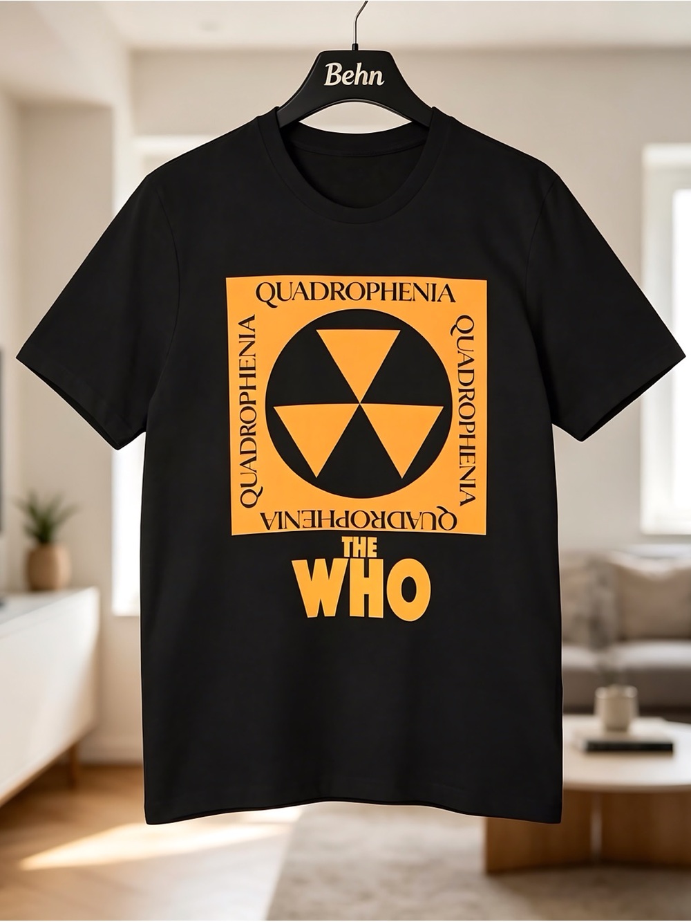 The Who Quadrophenia 1973 T Shirt Retro Band Fan Gift Rock Music Tee